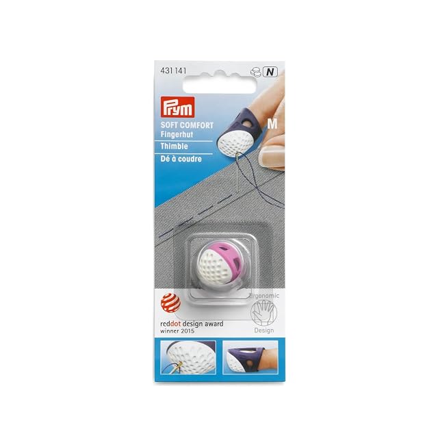 Dedal ergonómico Prym, talla mediana, fotografía de producto