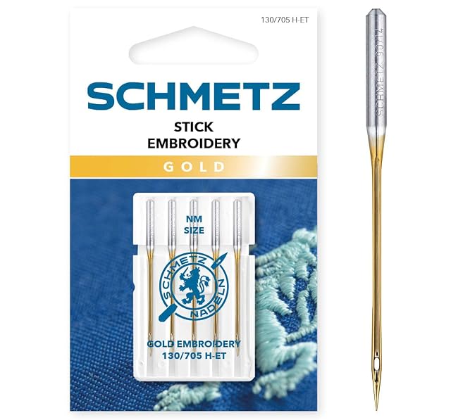 Agujas Schmetz Gold Embroidery 75/11, fotografía de producto