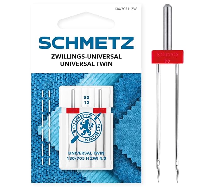 Aguja doble Schmetz Universal 4.0/80, fotografía de producto