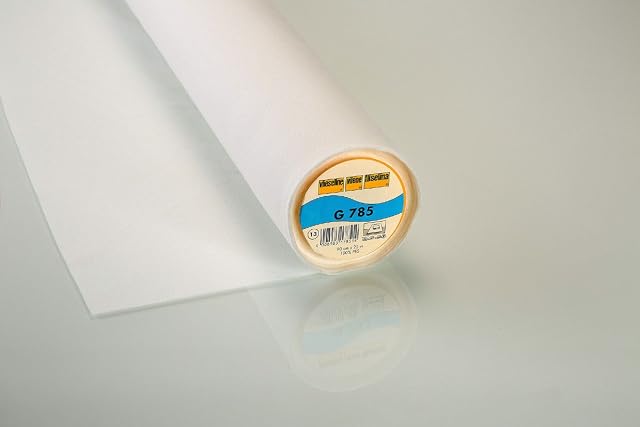Entretela tejida termoadhesiva blanca Vlieseline G785 en rollo