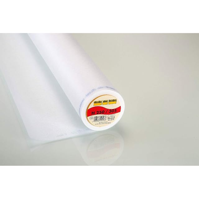 Entretela termoadhesiva blanca Vlieseline H250 en rollo