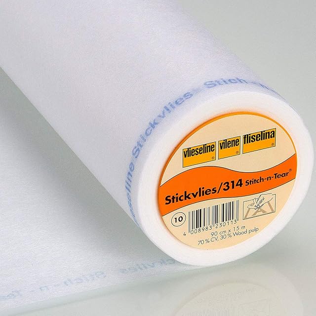 Estabilizador de bordado Vlieseline Stitch-n-Tear en rollo